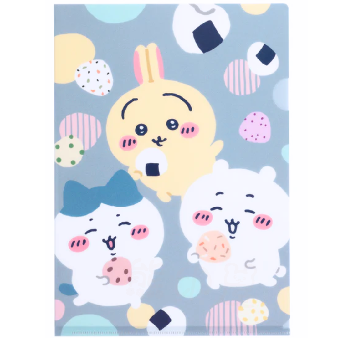 日本Chiikawa伏見稻荷飯糰款A4 file 日本製