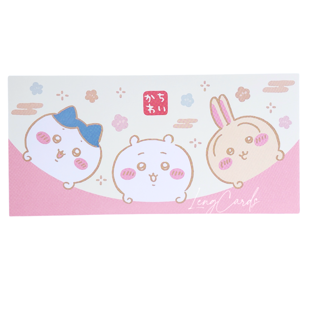 Chiikawa 櫻花長利是封(2枚入)