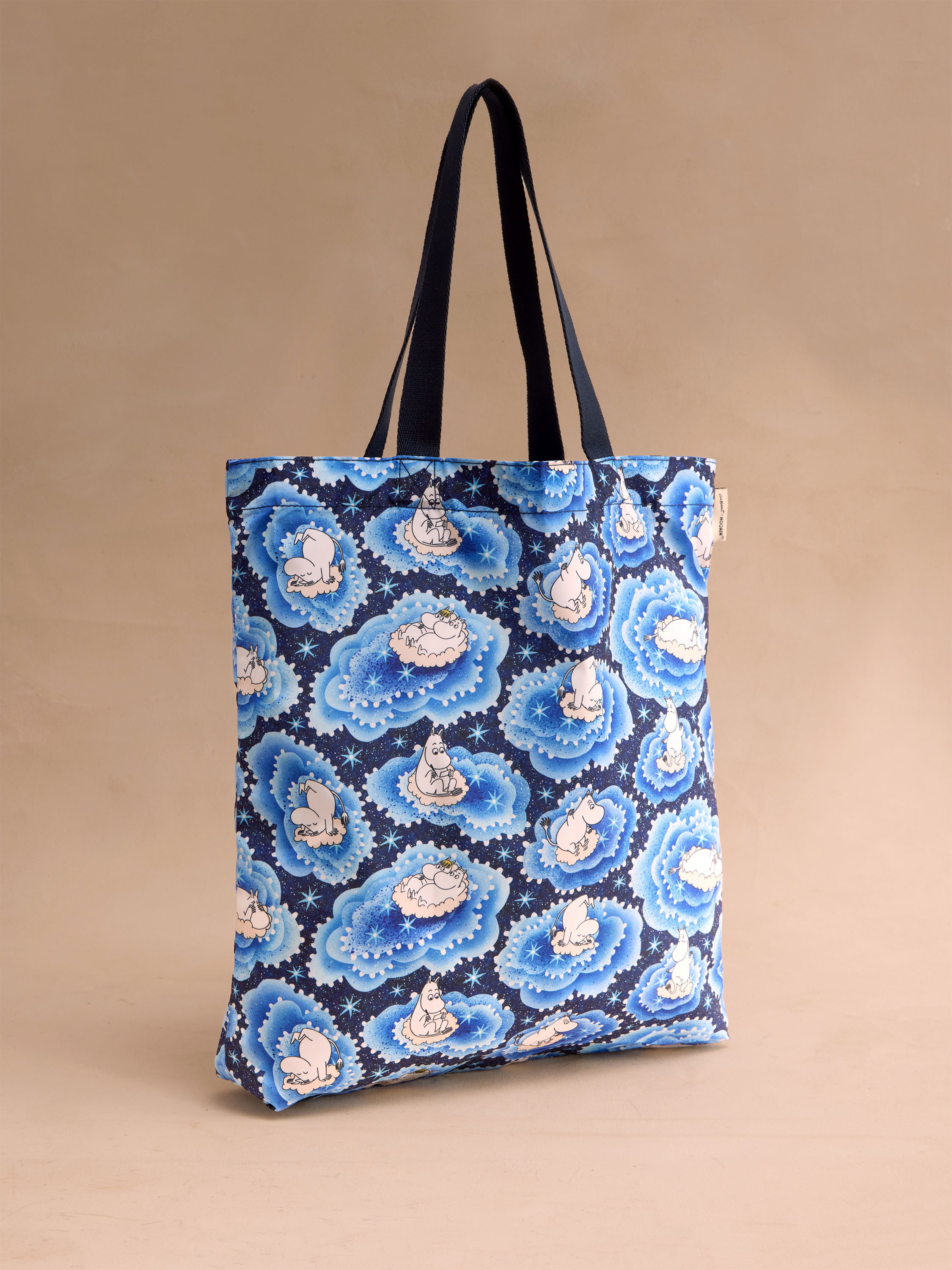 Moomin Clouds 釘釦式口袋折疊購物袋