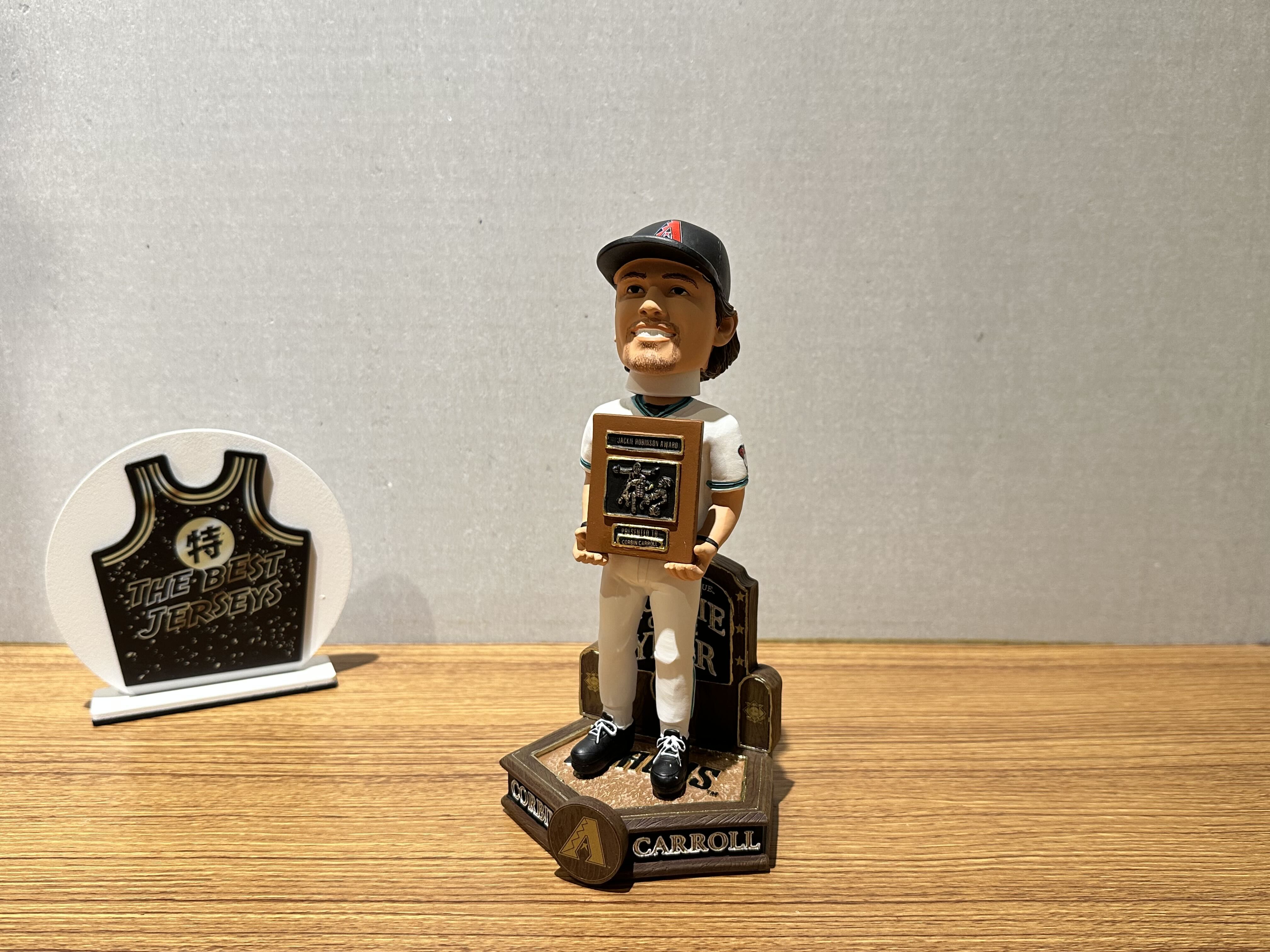 MLB公仔 Corbin Carroll Arizona Diamondbacks 亞利桑那響尾蛇 國聯新人王 卡仔 公仔 Foco Bobblehead 搖頭娃娃 全新含盒裝