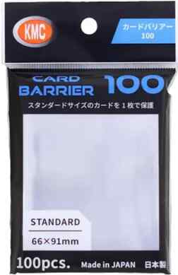 KMC CARD BARRIER 100 STANDARD(66X91MM) 100PC
