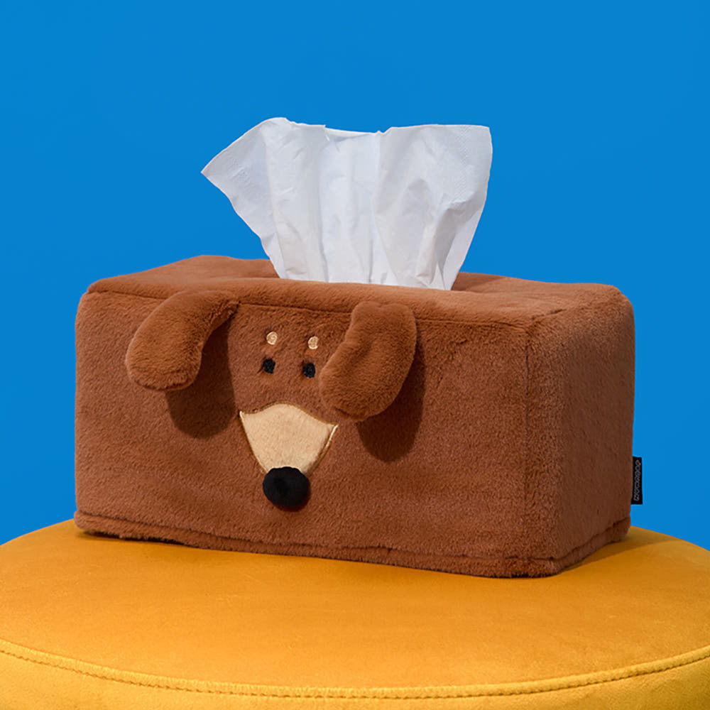 JOGUMAN｜WOODY TISSUE CASE – SUPERHERO KOREA EDITION