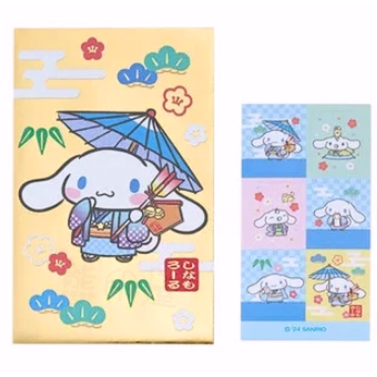 日本玉桂狗金色利是封日本製