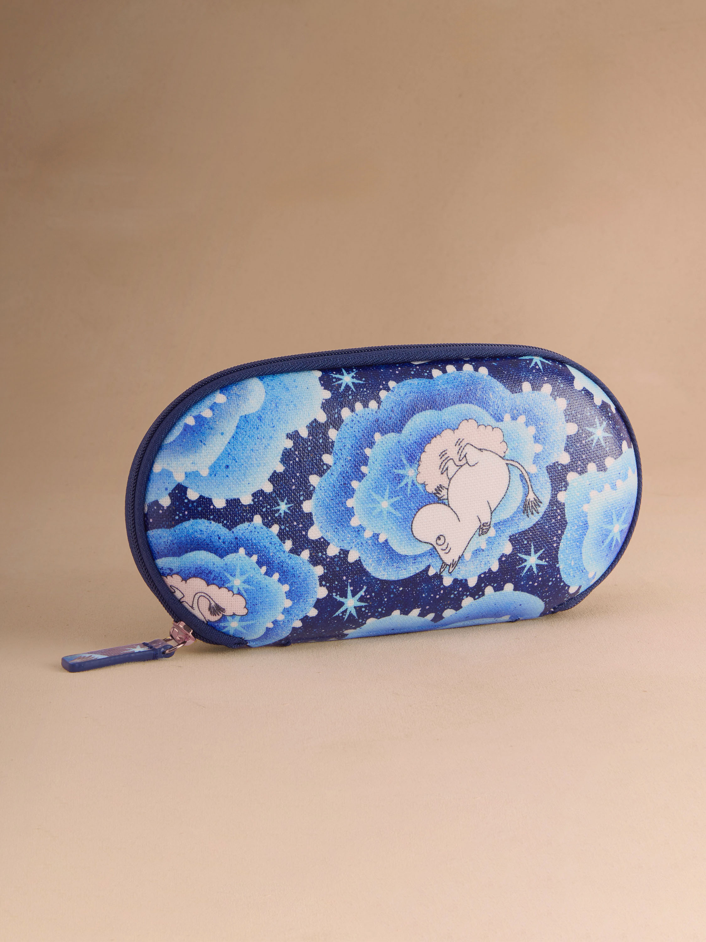 Moomin Clouds 拉鍊眼鏡盒