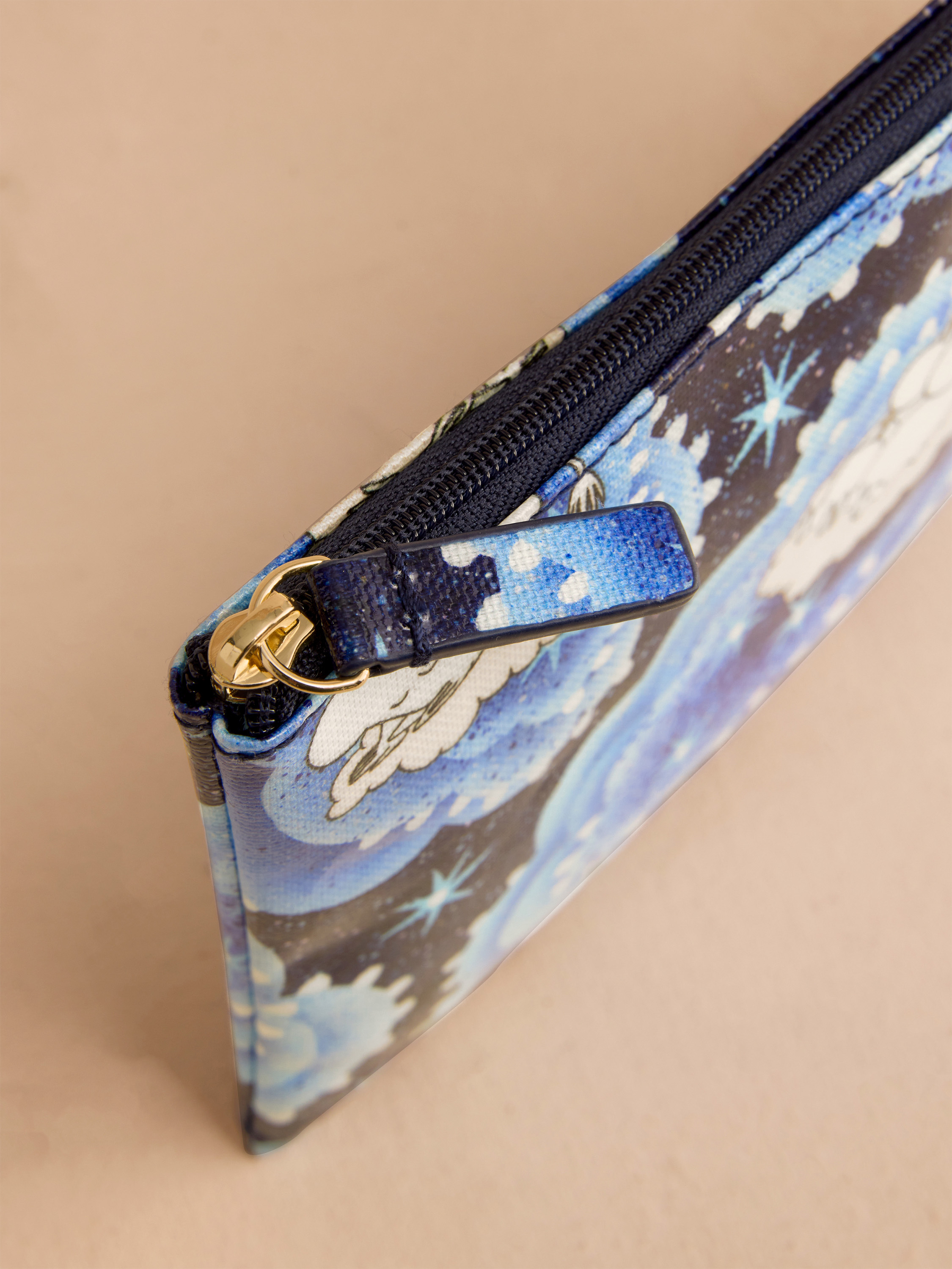 Moomin Clouds 拉鍊收納袋