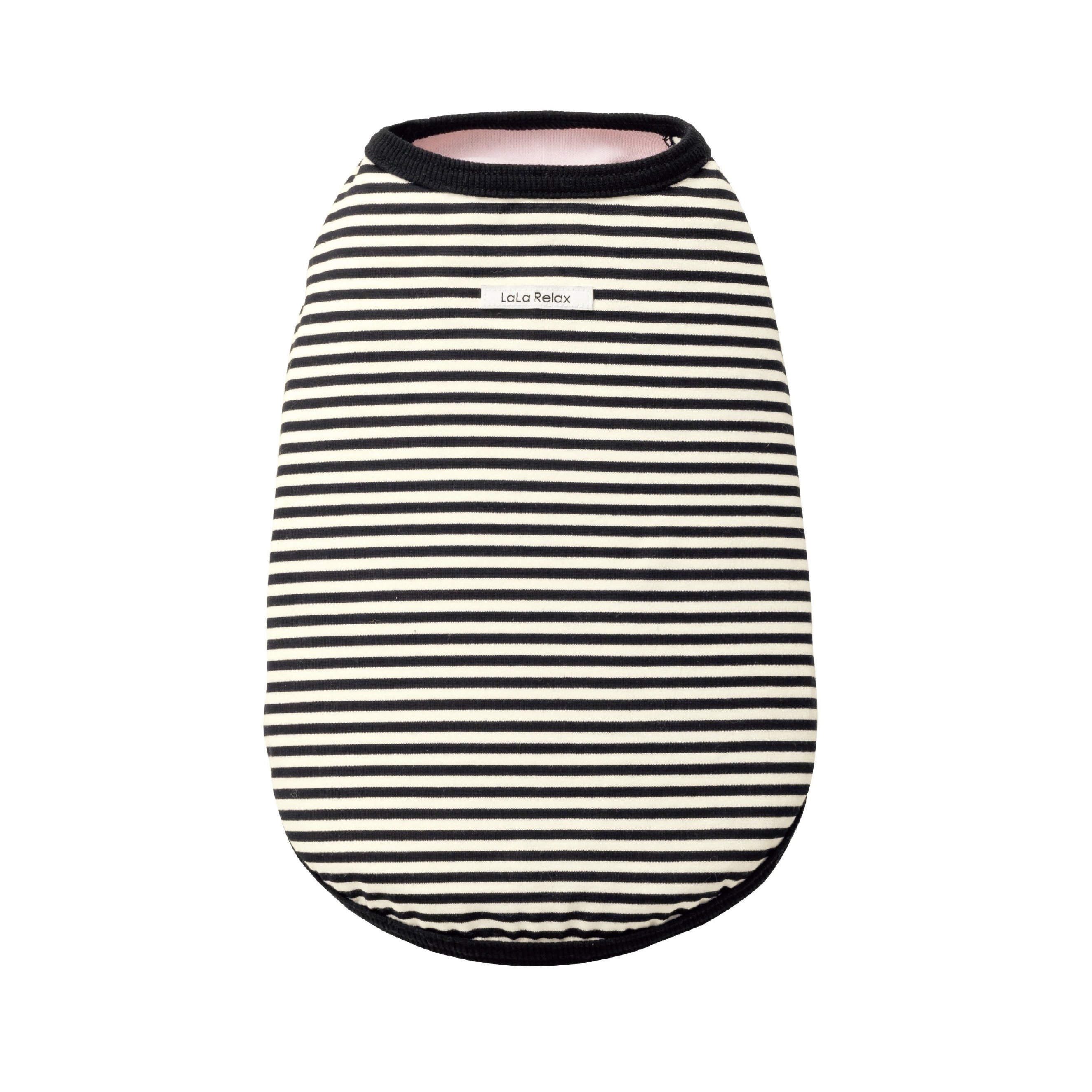 LaLa Relax 日本遠紅外線春夏輕薄條紋-黑×粉｜SUMMER BORDER