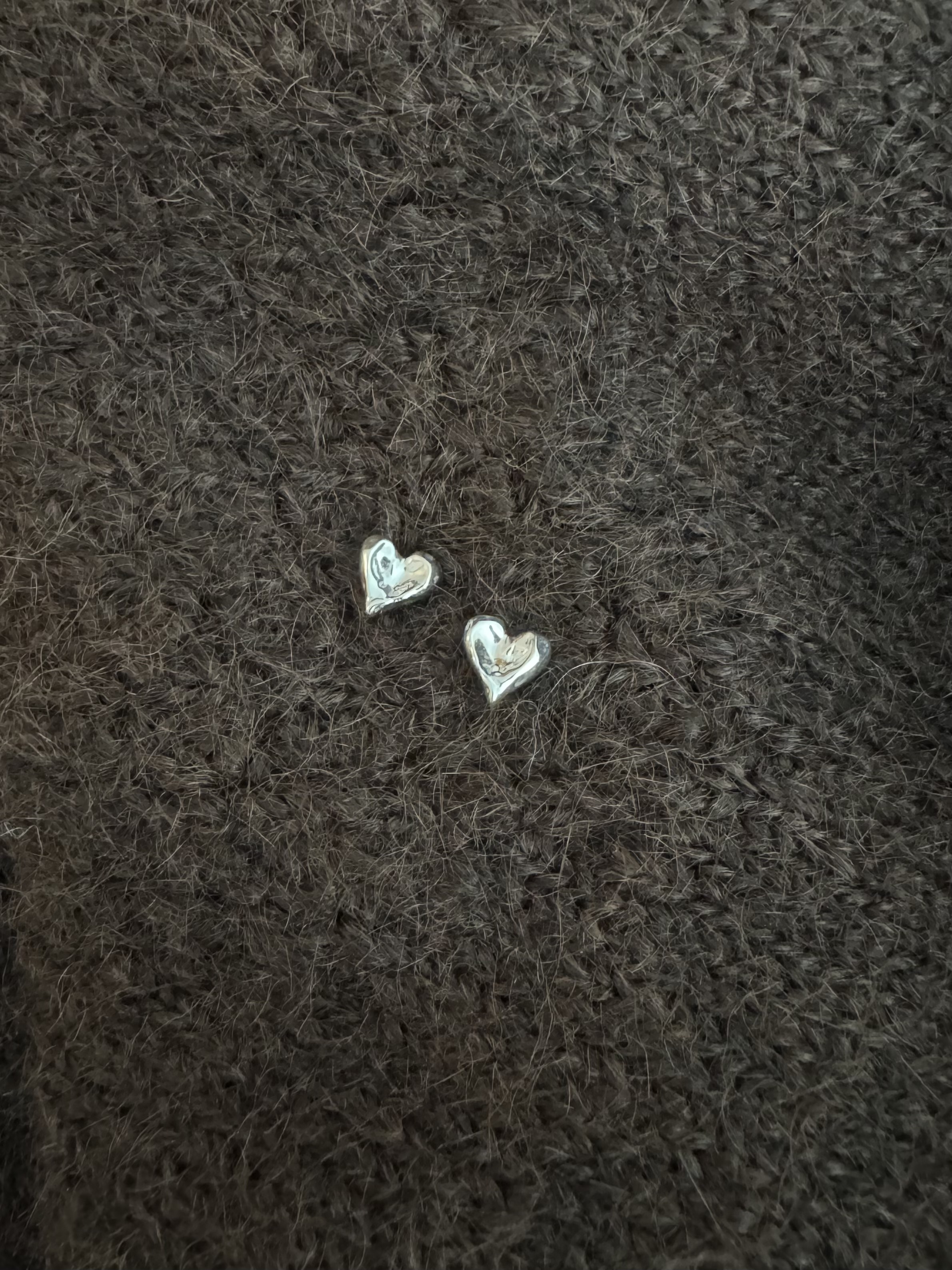 P31 純銀愛心耳環