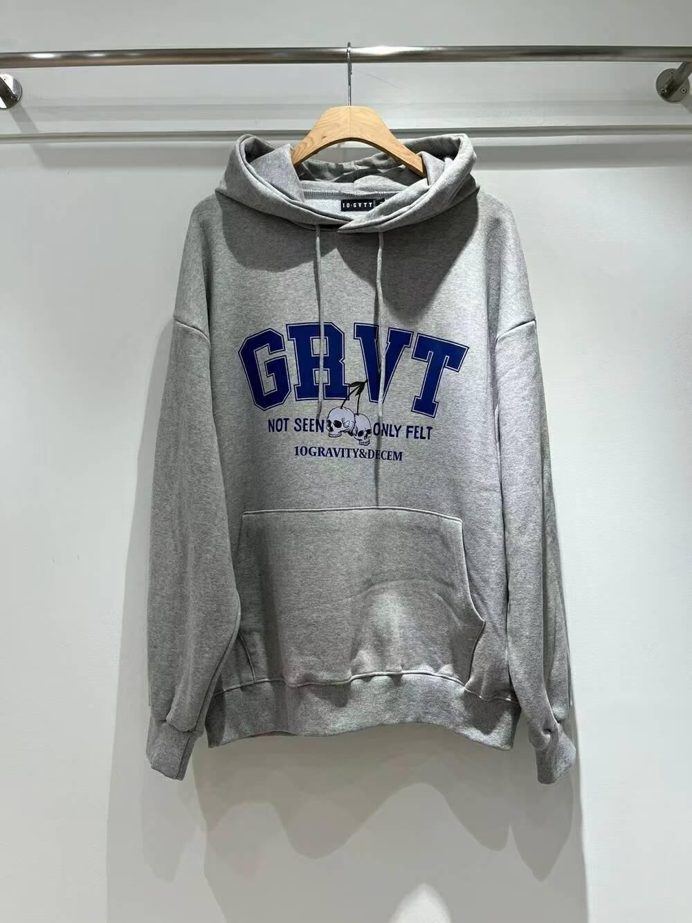 英文字圖案連帽衛衣 10.GVTY-0239T