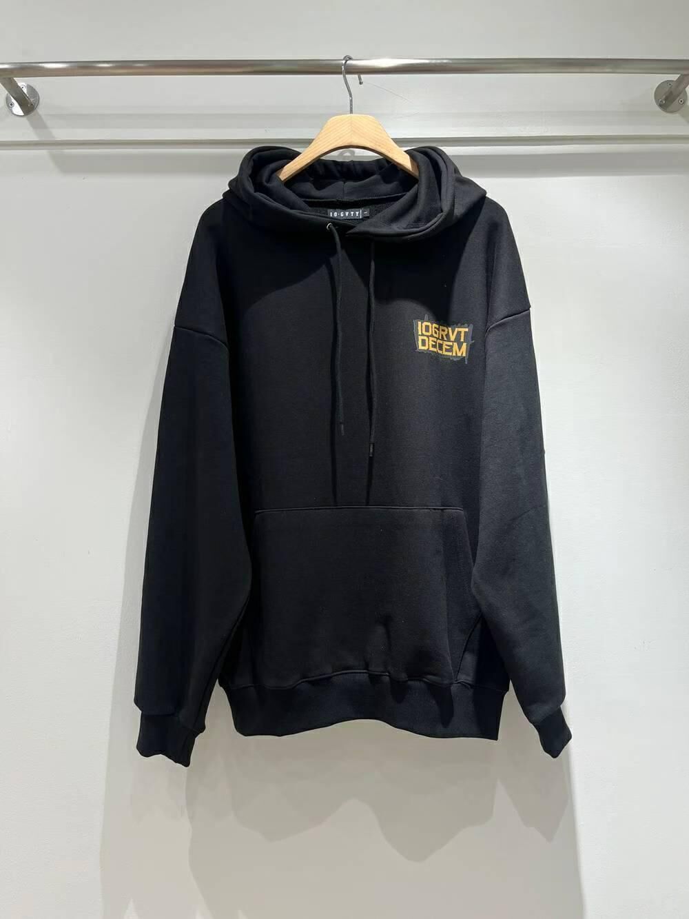 英文字圖案連帽衛衣 10.GVTY-0240T