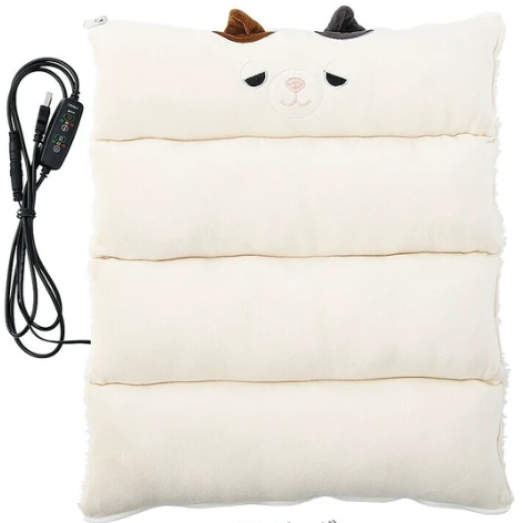 日式毛毛貓貓USB暖手套/暖枕頭 (非日本製)