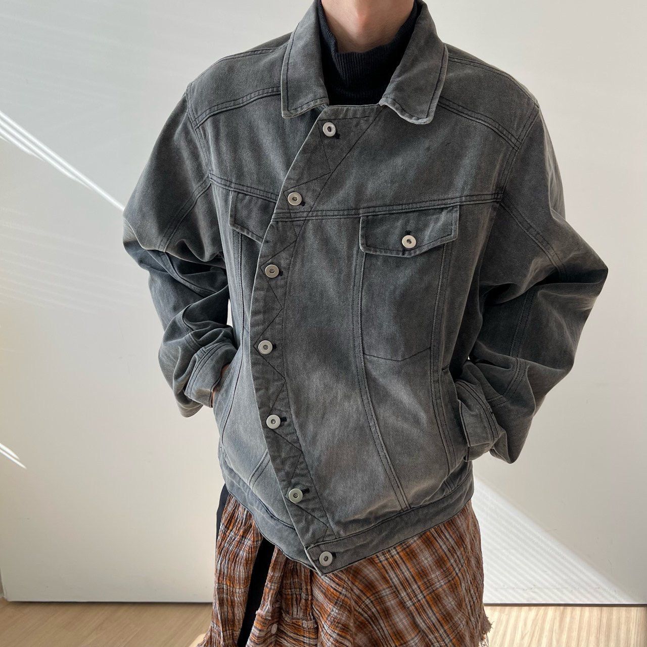 洗水牛仔褸 EDEN-023JK