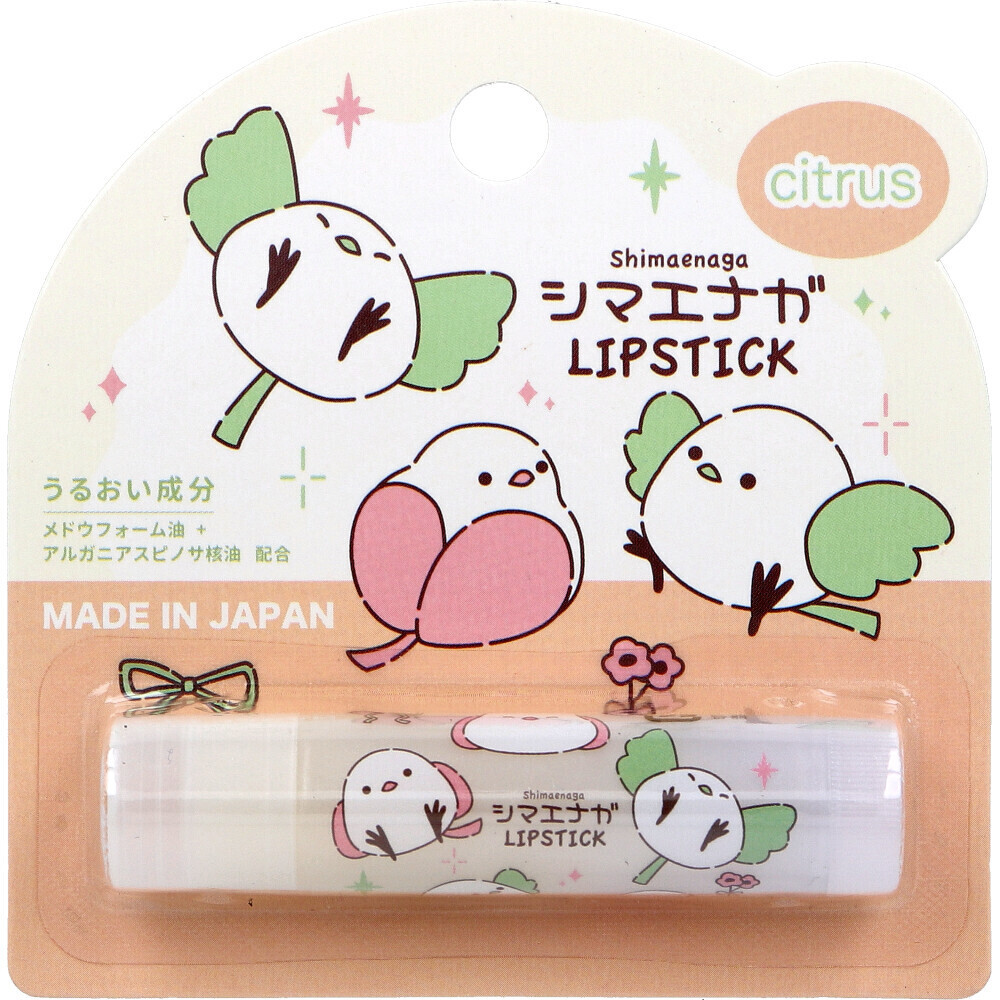 日本長尾山雀保濕潤唇膏 (日本製)