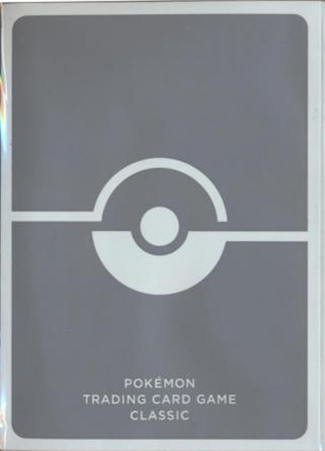 POKEMON CARD GAME CLASSIC CARD SLEEVES GREY