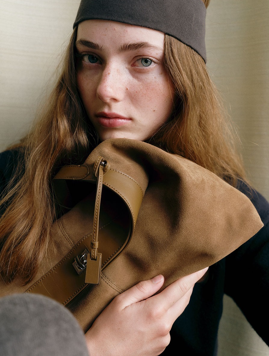 JOY GRYSON Selly Shoulder Bag Suede JOY GRYSON Selly Shoulder Bag Suede