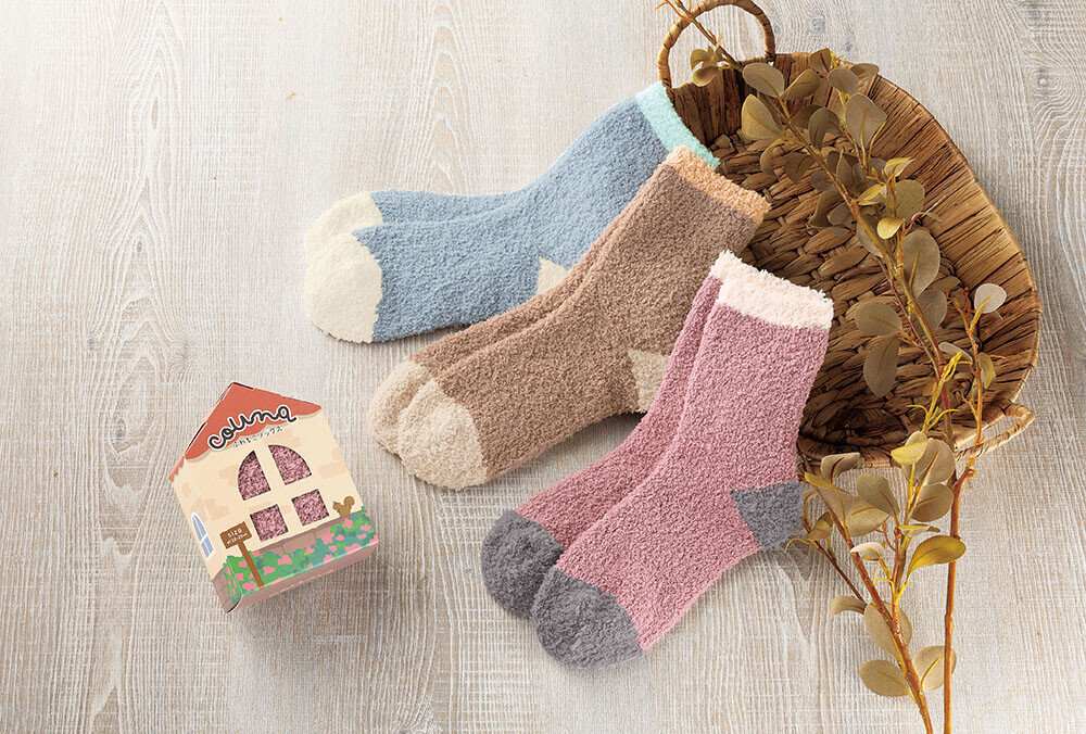 日式蓬鬆毛毛襪 (非日本製)