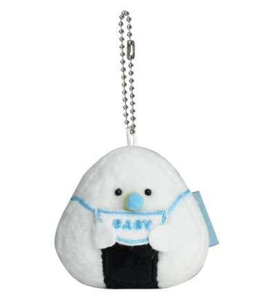 日式可愛飯糰毛公仔 (非日本製)