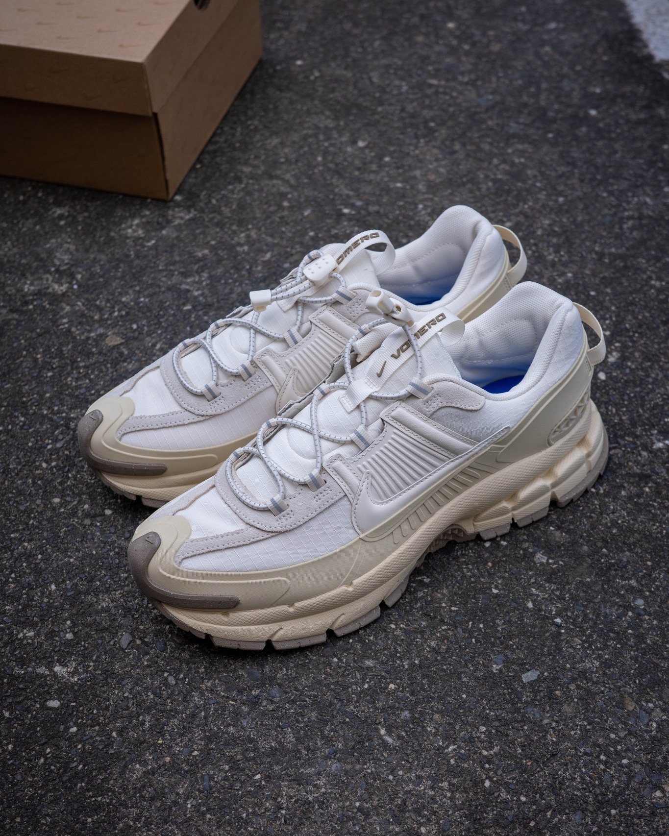 Nike Zoom Vomero Roam  超好穿 奶油白 米白棕 卡其 防潑水 fv2295-101