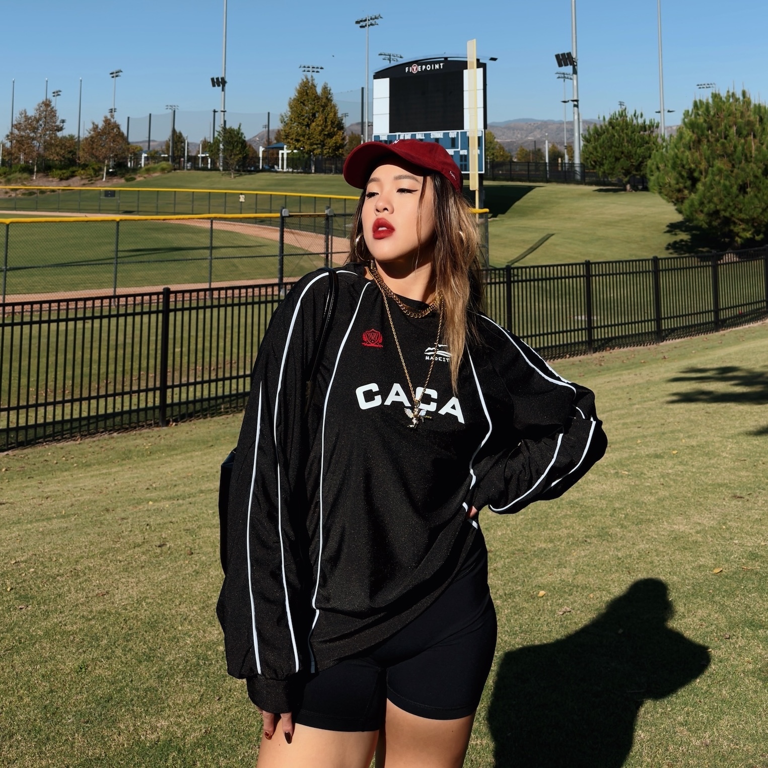 美式辣🎱街頭球場Overzise Tee