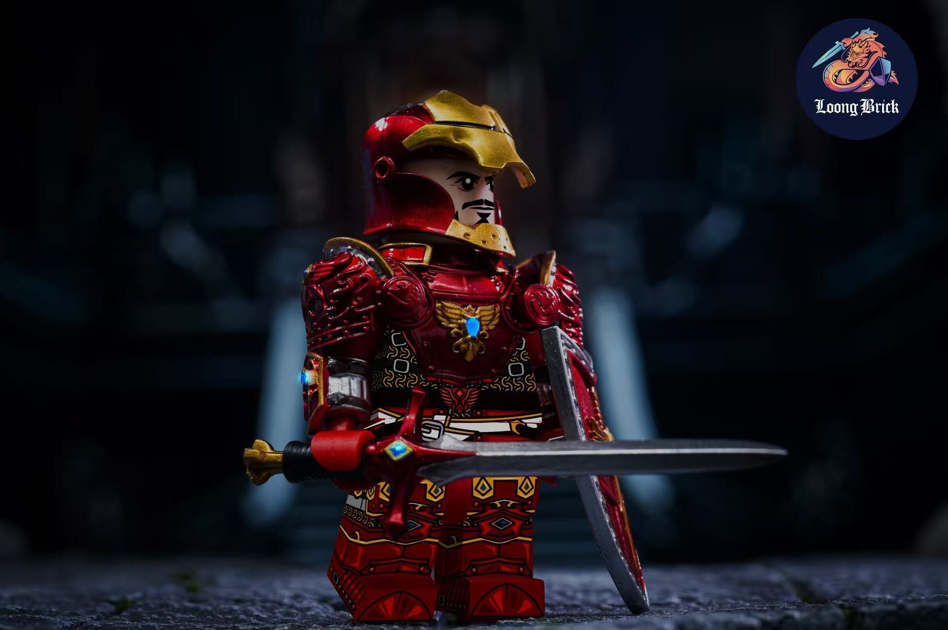 【預訂】【Loong Brick】鋼鐵人騎士