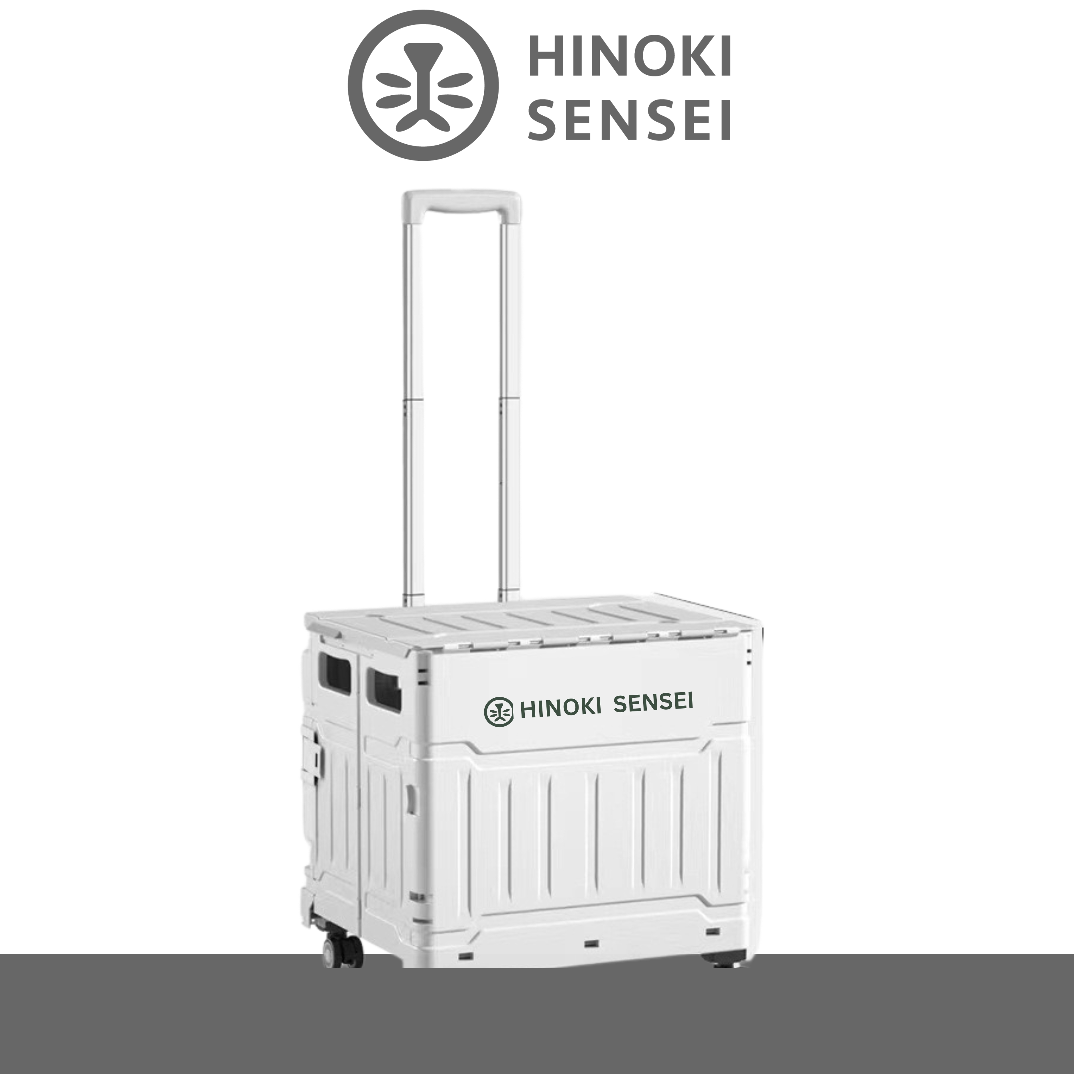 檜沐萬向折疊購物推車