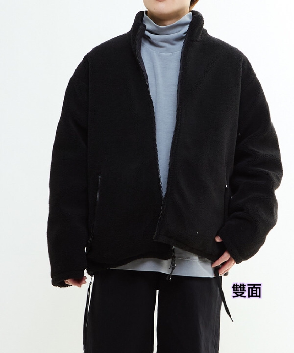 Taion x Converse FW25 星星圖案企領拉鏈雙面羽絨/3 色