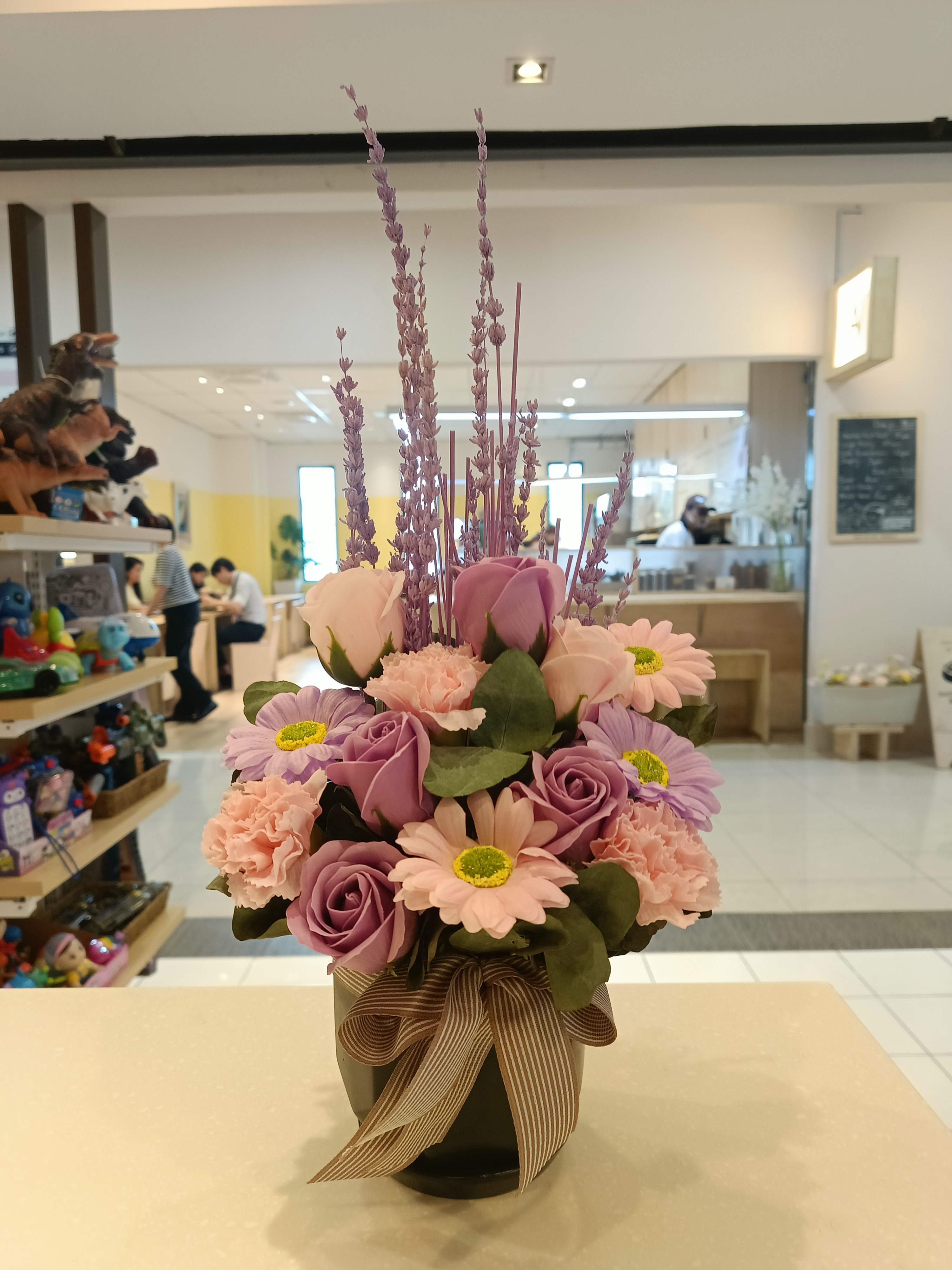 Soap Flower Arrangement - SFA71