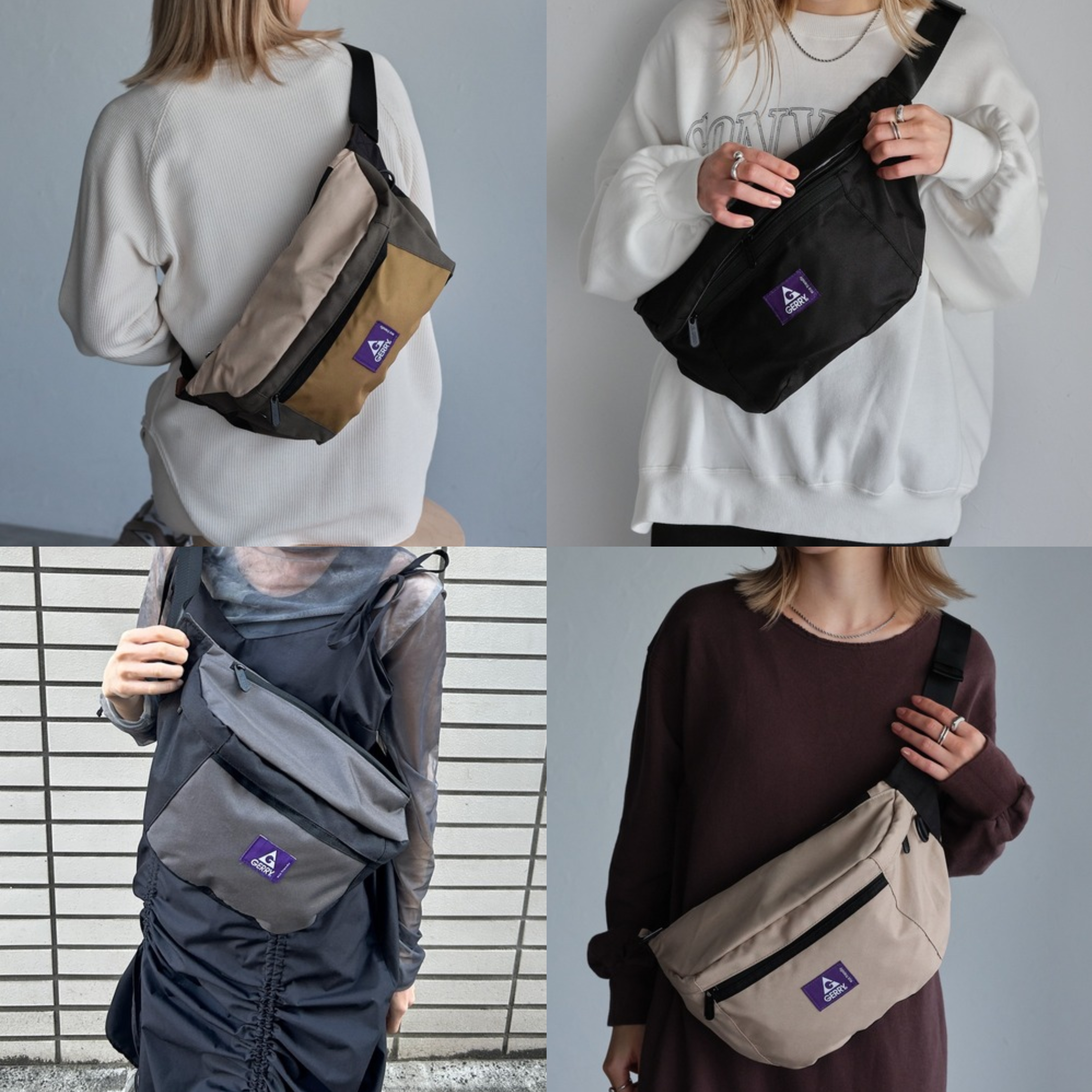 JP GERRY 輕量防水胸包或腰包（P10 JP488）