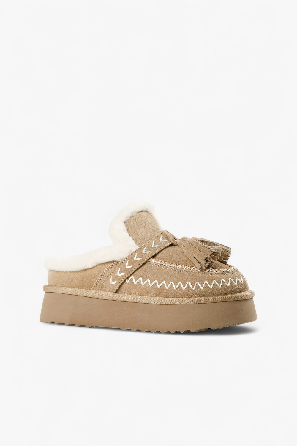 P Tassel 手縫溫暖懶人鞋