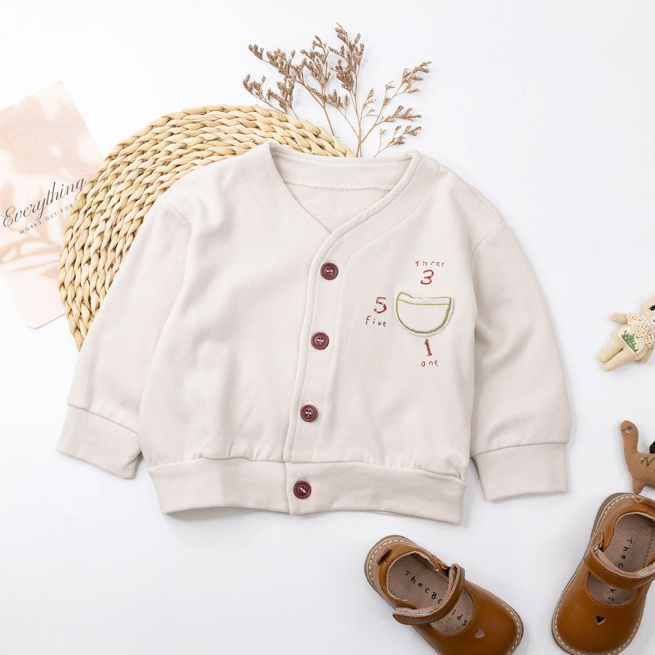 【H55036】簡約百搭開襟外套