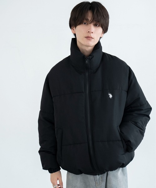 【Luxury】 預購 日本限定 U.S. POLO ASSN. 日本限定 羽絨外套 小Logo 立領 防寒 拉繩 男女款外套 羽絨外套