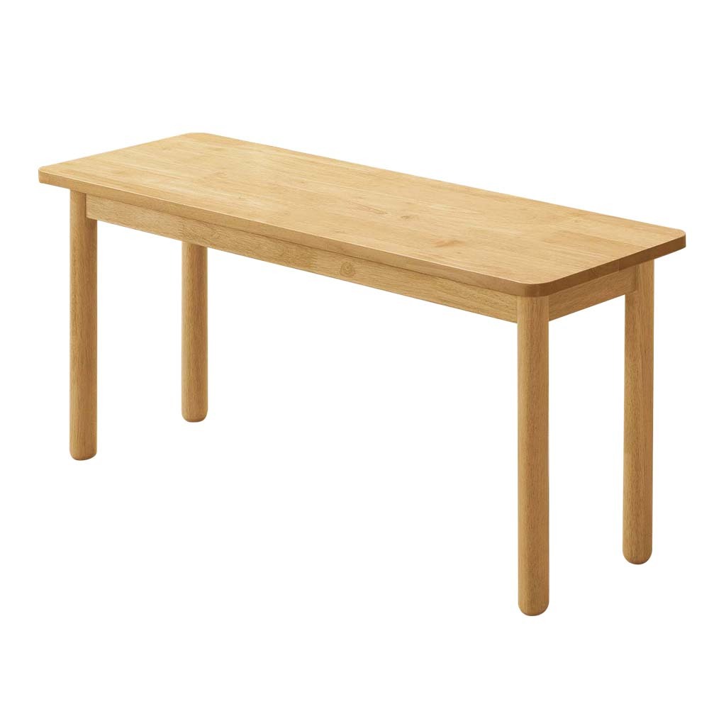 帕多瓦3.3尺實木長凳/長椅/雙人餐椅/穿鞋椅(原木色)