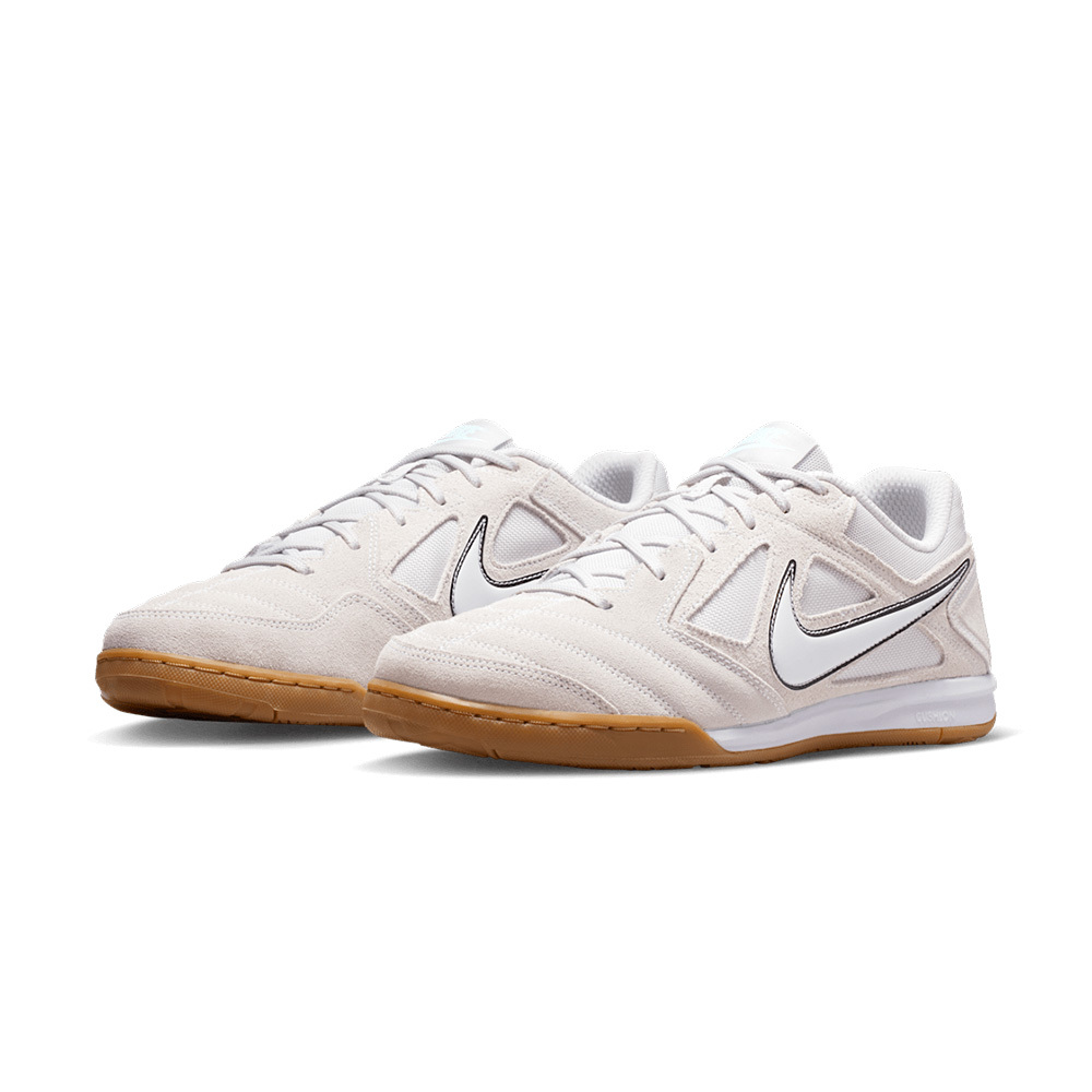 Nike Gato 男鞋 米灰色 透氣 麂皮 膠底 復古 足球鞋 休閒鞋 HQ6020-002