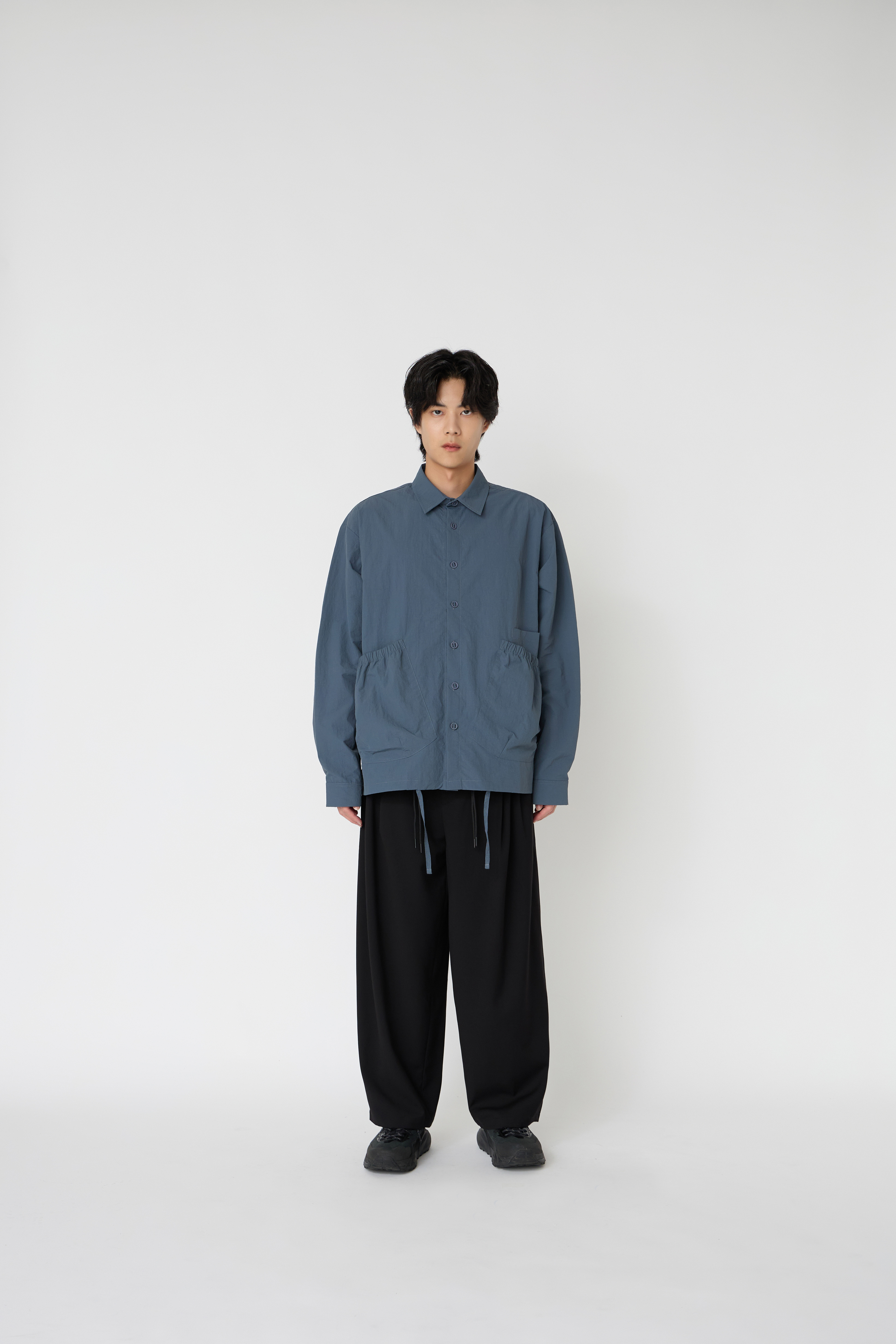 NOIR 氣球口袋工裝襯衫