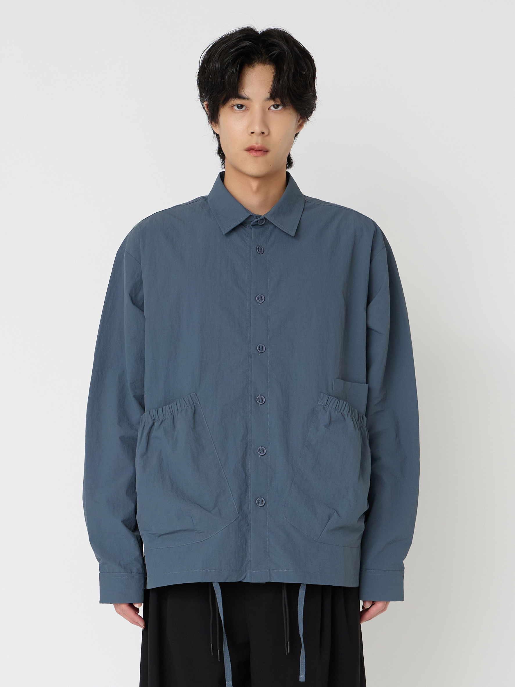 NOIR 氣球口袋工裝襯衫