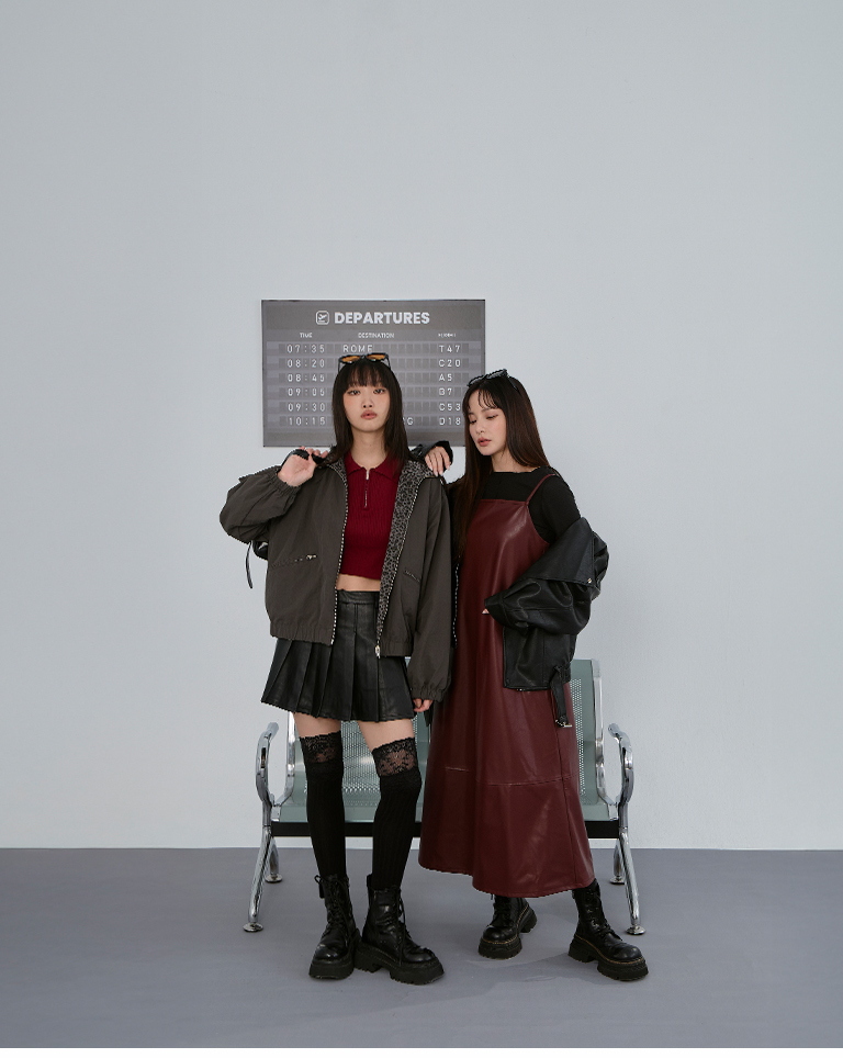 Lace panel design knee socks, two colors available【07110597】in stock+pre-order