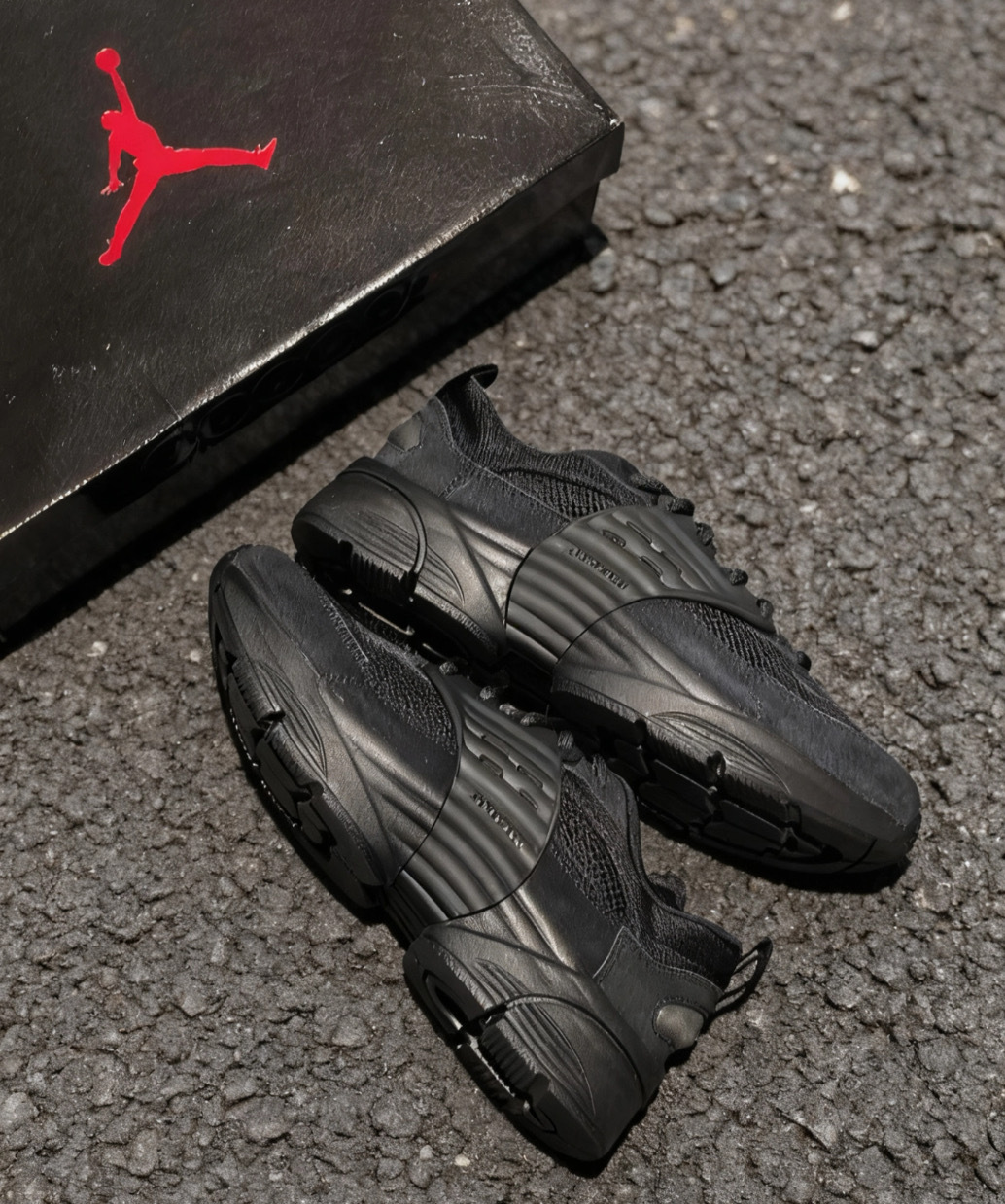 男鞋 NIKE JORDAN TRUNNER O/S 黑色 網眼 麂皮 回彈 喬丹 支撐 運動鞋【IB3722-003】