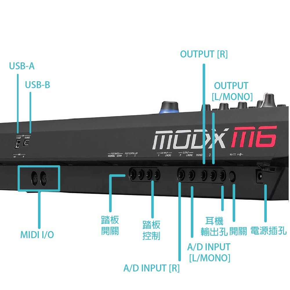 Yamaha Yamaha / MODX M 系列 合成鍵盤 ( MODX M6 / MODX M7 / MODX M8 ) 第 5 張圖片｜三峽鍵盤 / 鋼琴