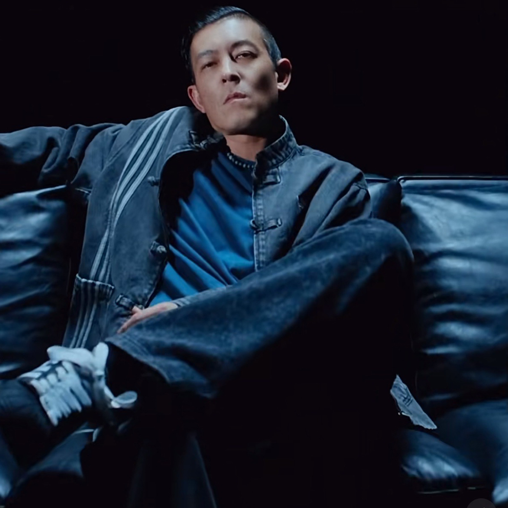 ADIDAS ORIGINALS CTT 3.0 DENIM 陳冠希 中國風 三線 復古 立領 牛仔 外套 兩色 (男款)