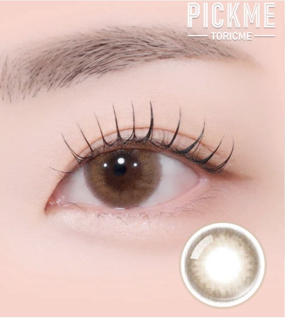 [散光] Astigram Pick Me TORIME 1 Day ELIA Brown 隱形眼鏡｜10片