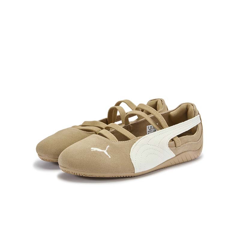 PUMA Speedcat Ballet SD Cafe Wns 賽車運動鞋 休閒鞋 卡其色 女款 40675801 [國內代購]
