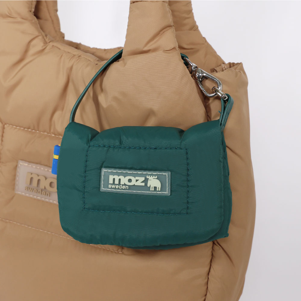 moz瑞典 駝鹿 Light mini 空氣 雲朵包 (深綠)