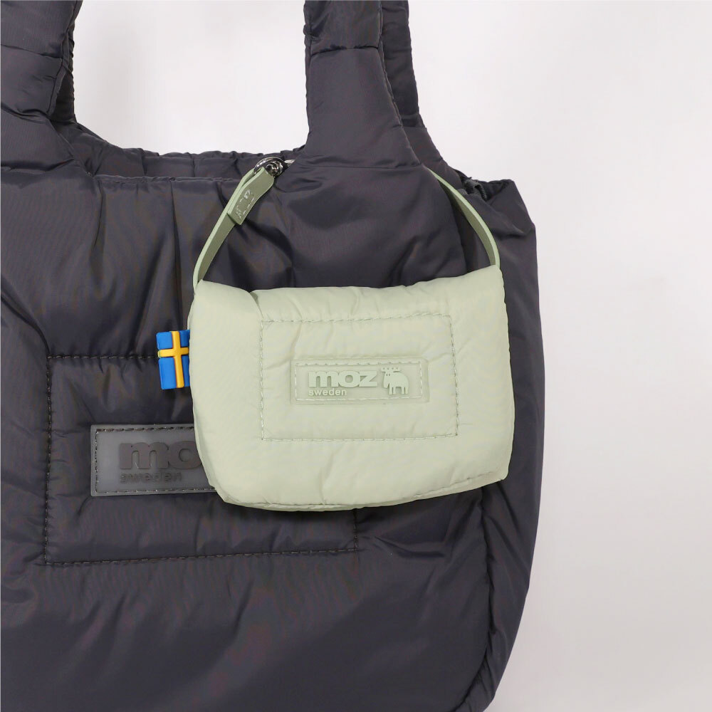 moz瑞典 駝鹿 Light mini 空氣 雲朵包 (奶綠)