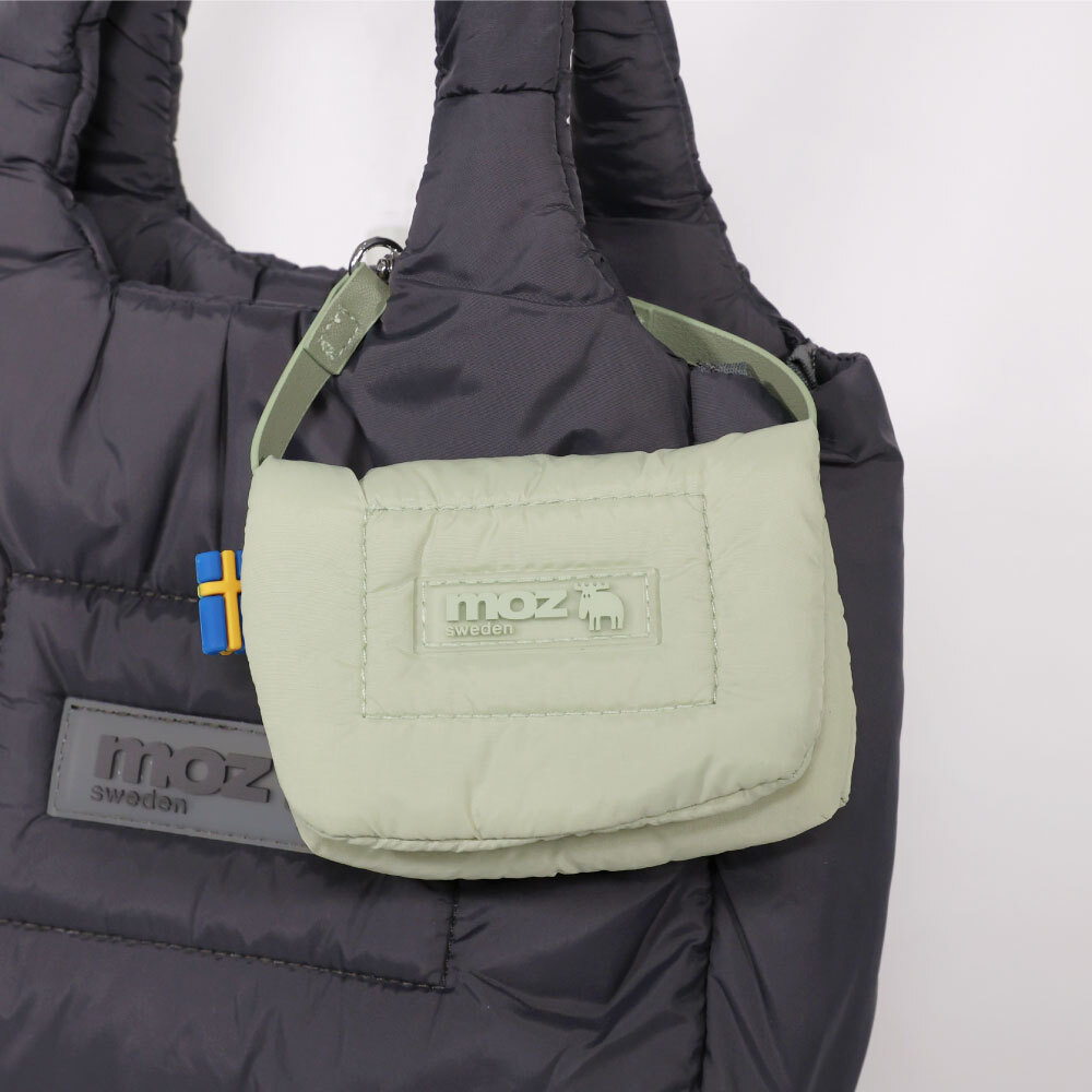 moz瑞典 駝鹿 Light mini 空氣 雲朵包 (奶綠)