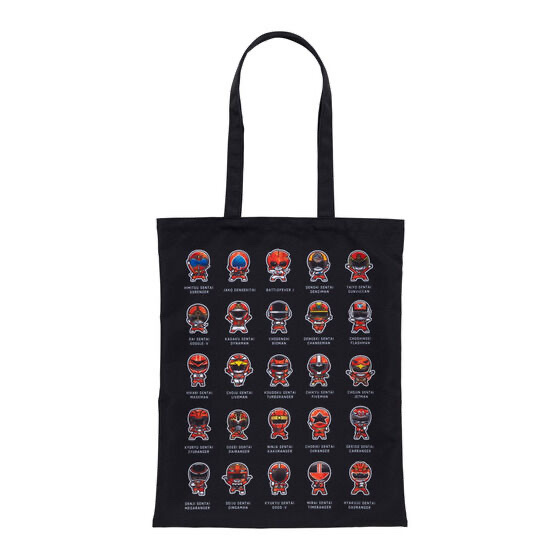 239786 Pbandai 預訂 2025/11月 スーパー戦隊シリーズ　歴代レッド　デフォルメ　トートバッグ