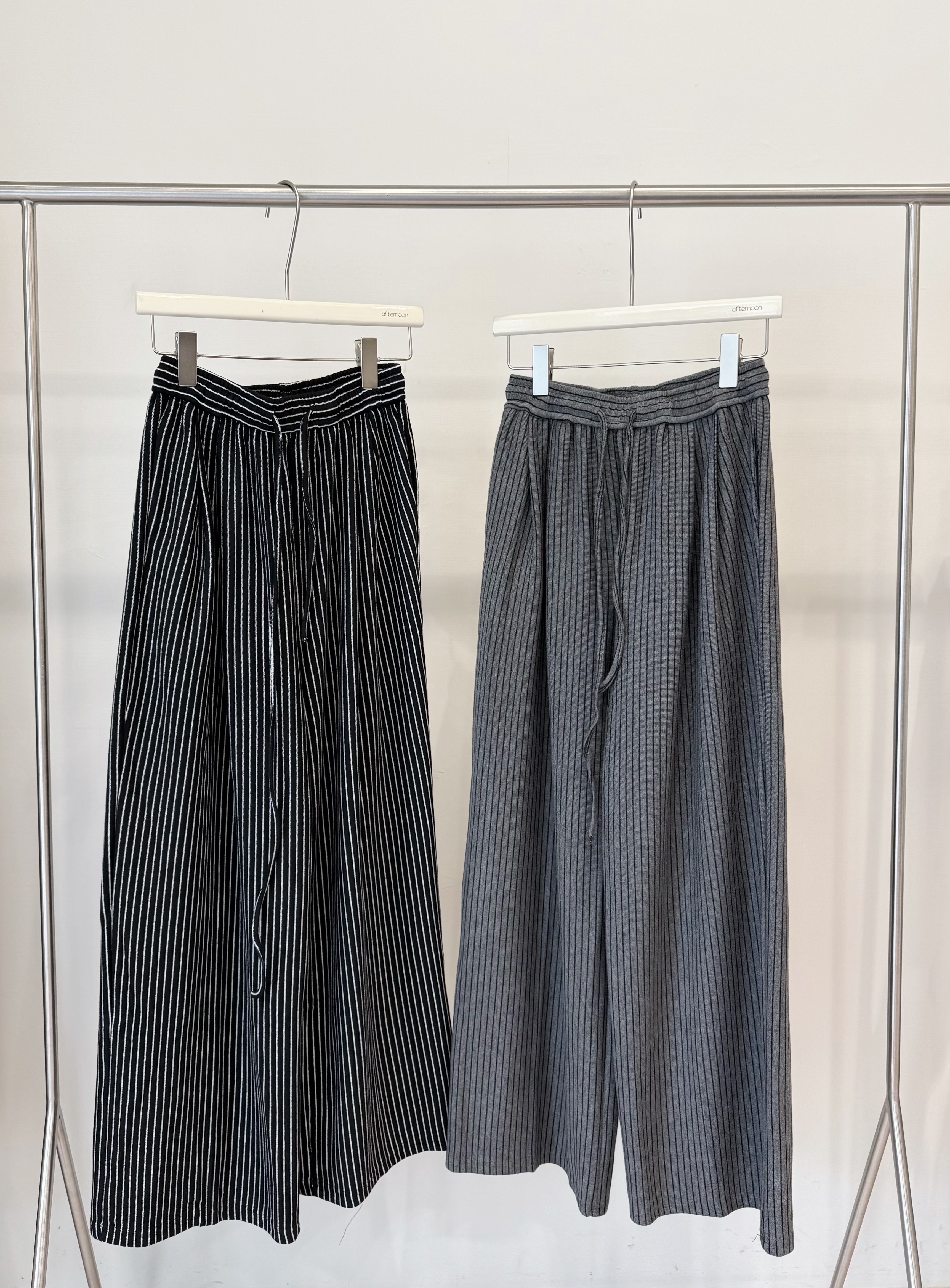 233 條紋休閒棉褲