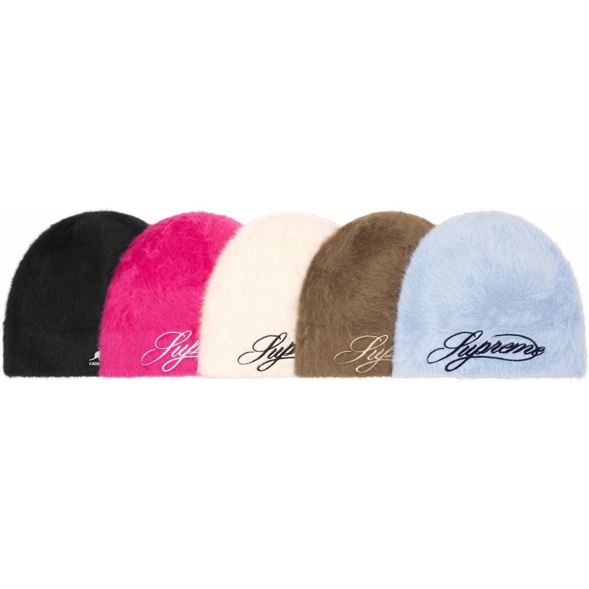 現貨┃25FW Supreme X Kangol Furgora Script Beanie 聯名 毛茸茸 毛帽