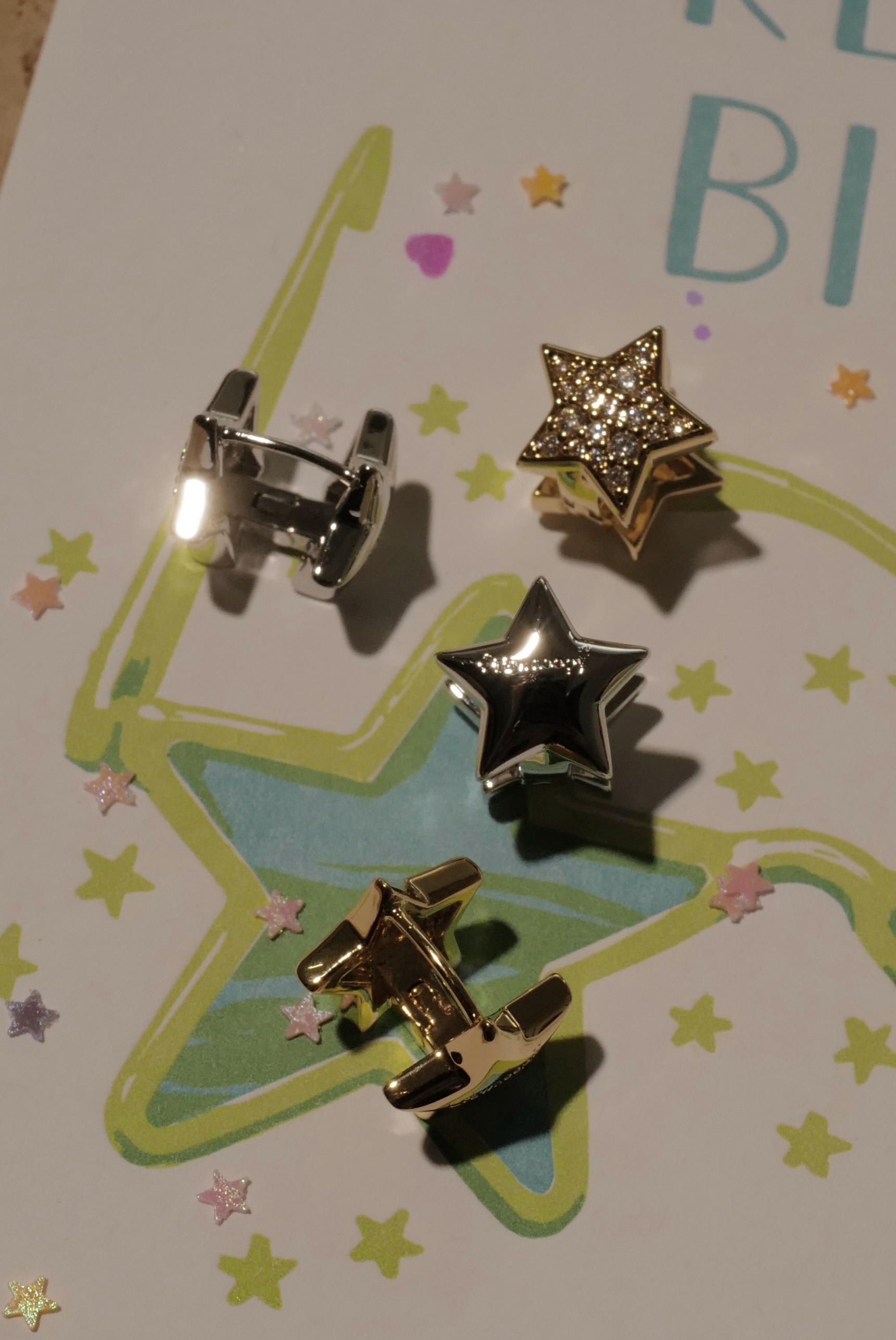 星星漢堡耳圈