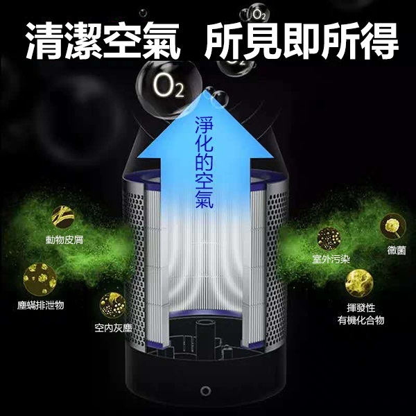 TSK Japan 42 inch silent air purification bladeless fan remote control floor fan P3672