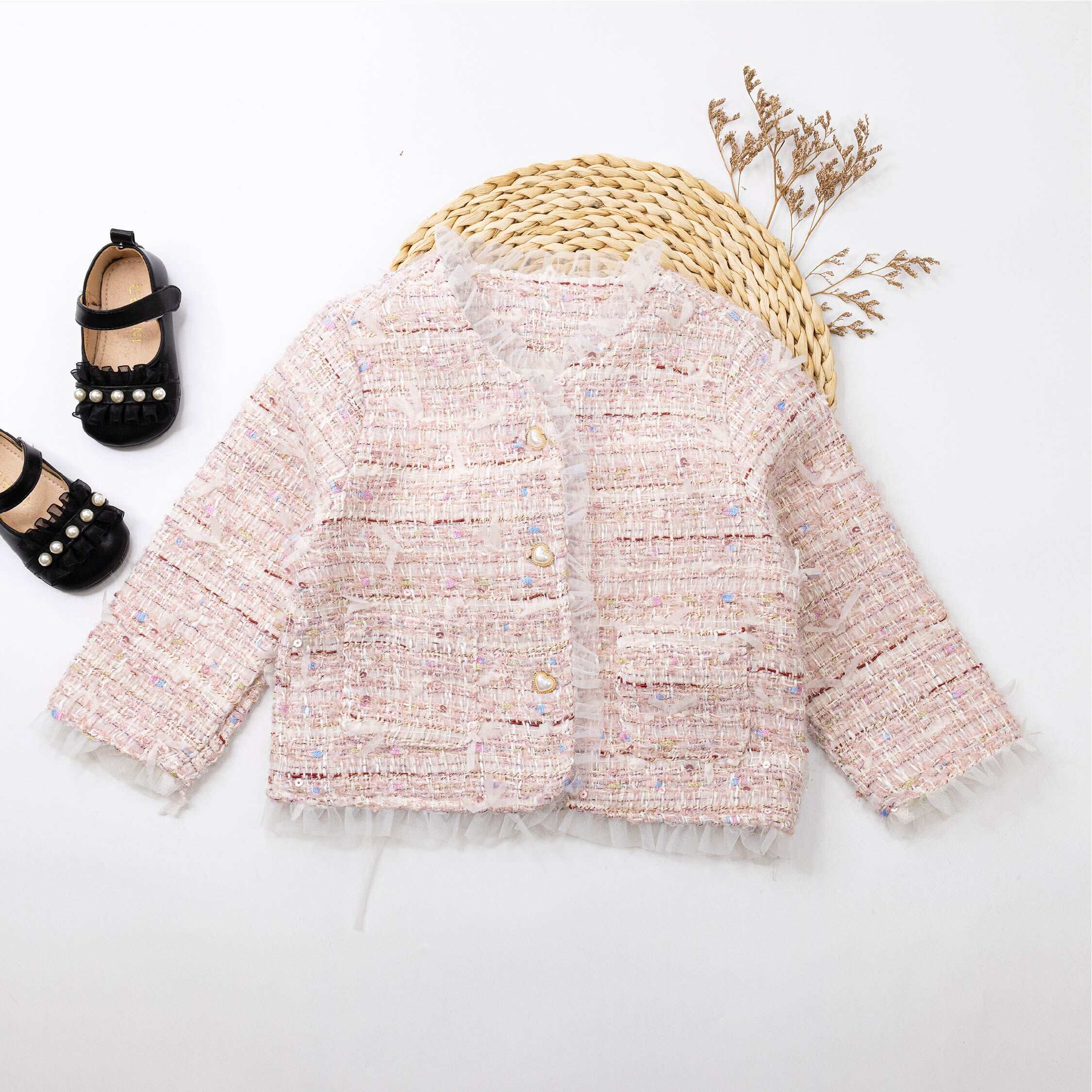 【H55130】法式優雅小香風外套