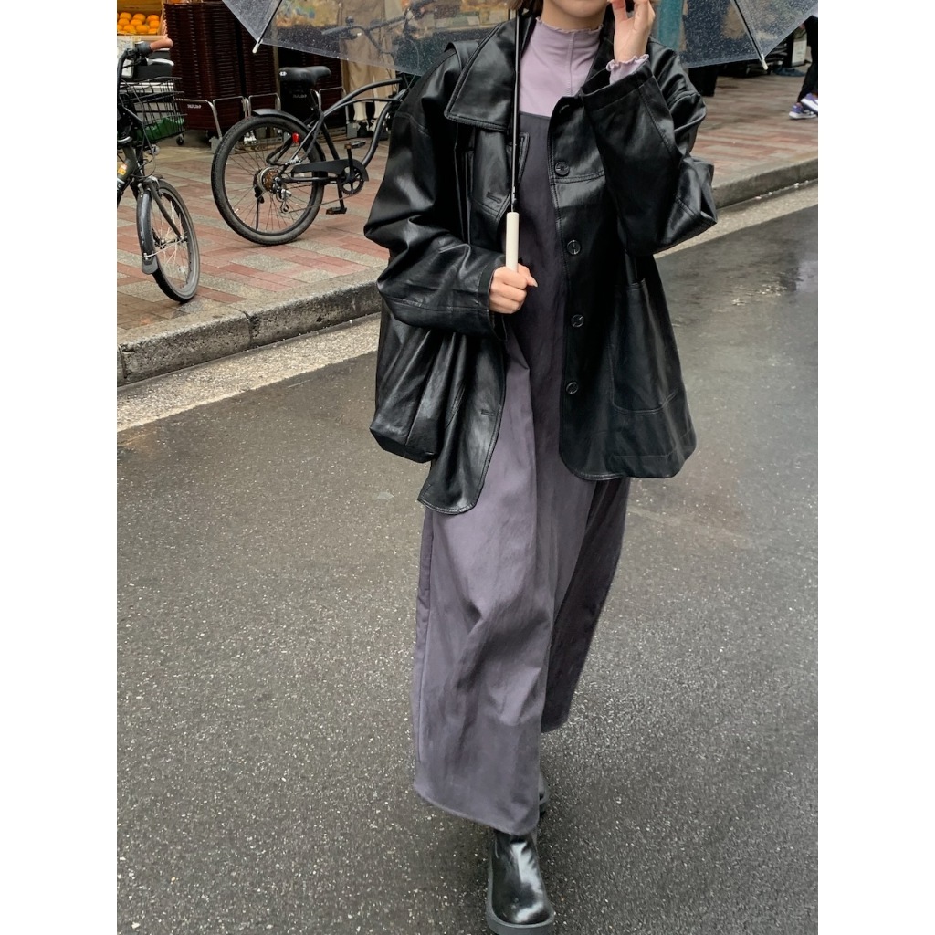 【imfine】深秋跑咖 細肩帶低彩度長洋 #5252